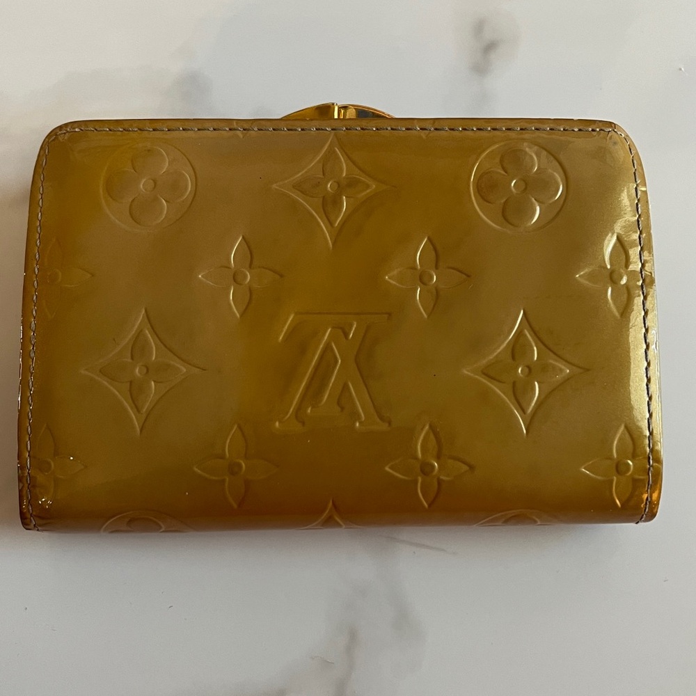 Louis Vuitton Vernis Monogram French Wallet. PreLoved